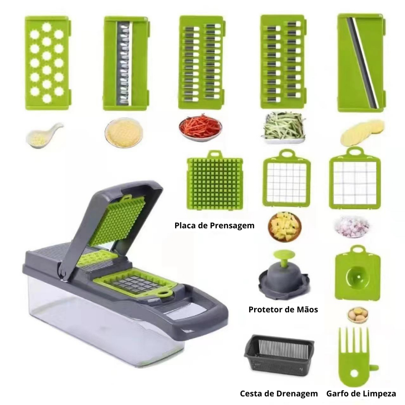 Fatiador Multifuncional 12 em 1 - Slice Master